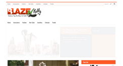 Desktop Screenshot of blazenkelly.com