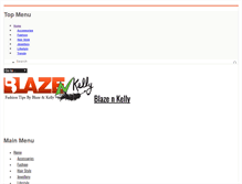Tablet Screenshot of blazenkelly.com